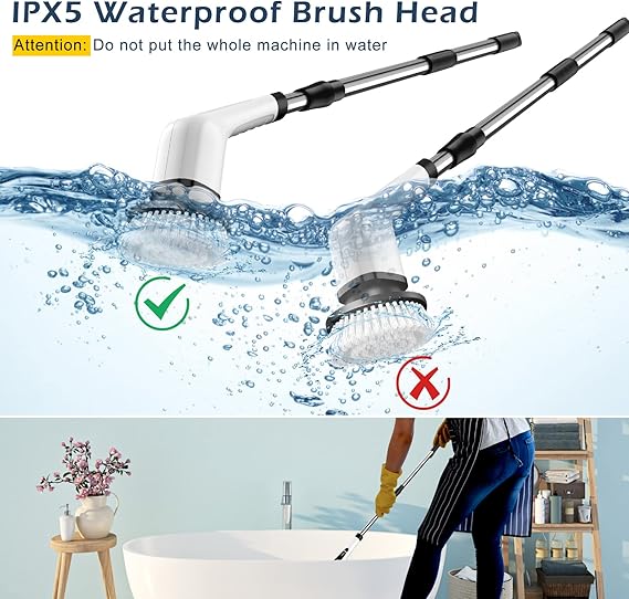 Electric Spin Scrubber, Electric Cleaning Brush