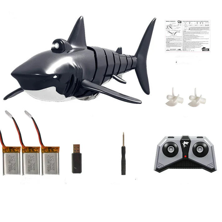Remote Control Shark Remote Control Boat Water Toy Children's Toy Rowing Water Toy Diving