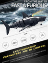 Remote Control Shark Remote Control Boat Water Toy Children&#39;s Toy Rowing Water Toy Diving